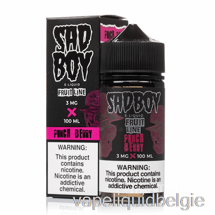 Vape België Punch Berry - Sadboy - 100ml 6mg